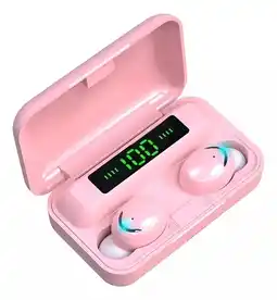 Mercado Libre Audífonos In-ear Gamer Inalámbricos Tws F9-5 Bth-f9-5 rosa oferta