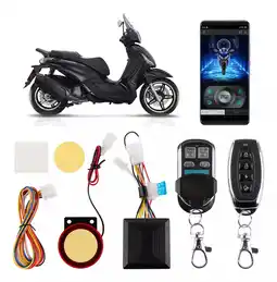 Mercado Libre Alarma Antirrobo P/moto Encendido A Distancia Control Remoto oferta