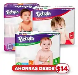 Bodega Aurrerá Bebyto Pañales Desechables oferta