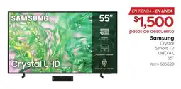 Costco Samsung Crystal Smart TV 55" oferta