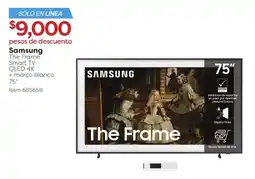 Costco Samsung The Frame Smart TV 75" oferta
