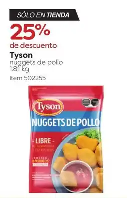 Costco Tyson Nuggets de Pollo 1.81 kg oferta