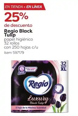 Regio Black Tulip