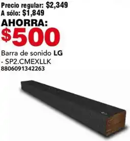 City Club Barra de sonido LG SP2.CMEXLLK 8806091342263 oferta