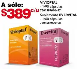 City Club VIVIOPTAL 1/90 cápsulas oferta