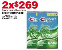 City Club Crest Pasta dental oferta