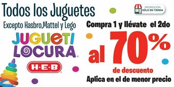 HEB Juguetes oferta