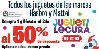 HEB Juguetes oferta