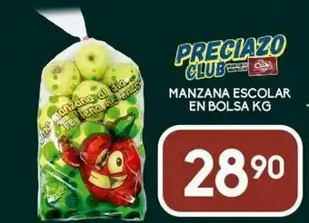 Manzanas escolar bolsa