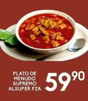Plato de menudo supremo alsuper