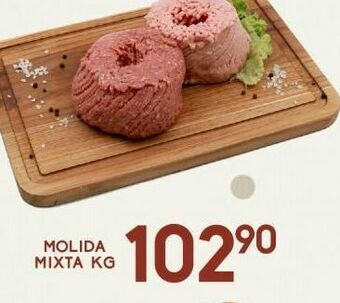 Alsuper Carne molida mixta kg oferta