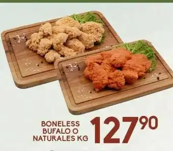 Alsuper Boneless de pollo bufalo kg oferta