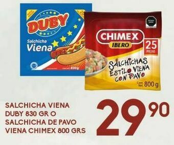 Alsuper Salchichas duby oferta