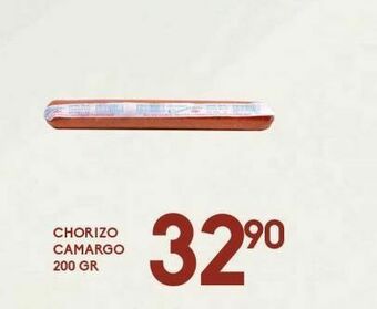 Alsuper Chorizo camargo 200 gr oferta