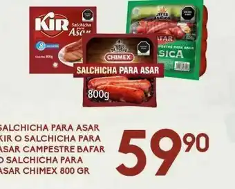 Alsuper Salchichas kir para asar oferta