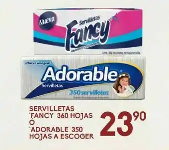 Servilletas fancy a escoger