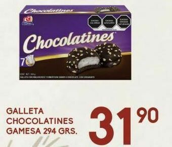 Alsuper Galleta chocolatines gamesa oferta