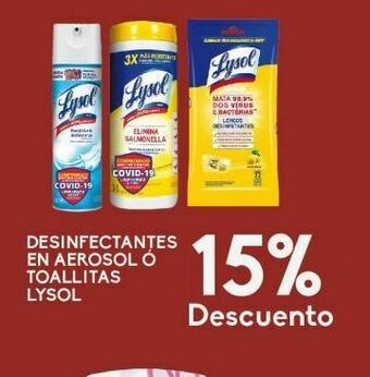 Alsuper Desinfectante lysol oferta
