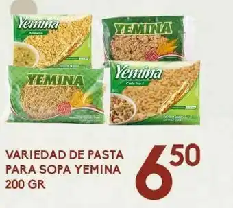 Alsuper Pasta para sopa yemina oferta