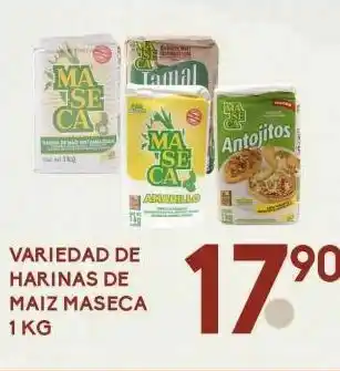 Alsuper Harina de maíz maseca kg oferta