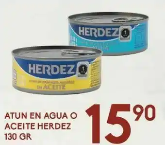 Atún en agua o aceite herdez