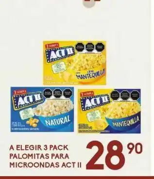 Alsuper Palomitas para microonds act ii oferta