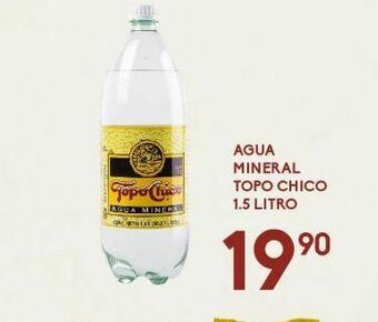 Alsuper Agua con gas topo chico oferta