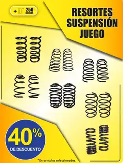 RESORTES SUSPENSIÓN JUEGO