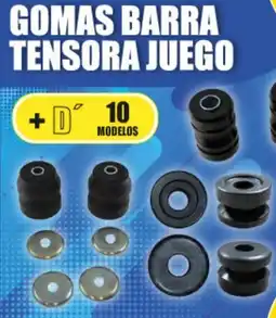 GOMAS BARRA TENSORA JUEGO
