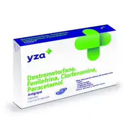 Farmacias YZA Yza Dextrometorfano/Fenilefrina/Clorfenamina/Para 10 Caps oferta