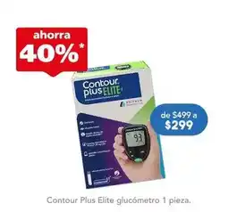 Farmacia San Pablo Contour plus - elite glucometro 1 pieza oferta