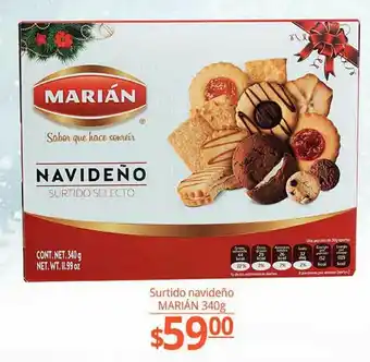 La Comer Surtido navideño marián 340g oferta