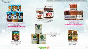 La Comer Crema de avellanas nutella oferta