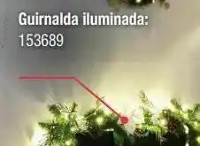 The Home Depot Guirnalda navideña iluminada led 274.3 x 18.2 cm oferta