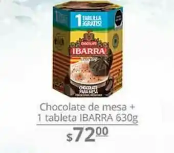 La Comer Chocolate de mesa + tableta ibarra oferta