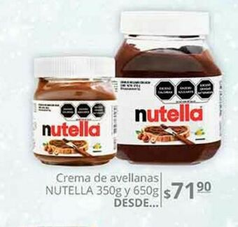 La Comer Crema de avellanas nutella oferta