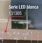 The Home Depot Serie de 70 luces led blanco 3.35 m oferta