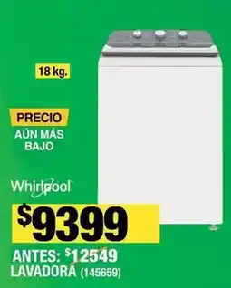 The Home Depot Whirlpool - lavadora oferta