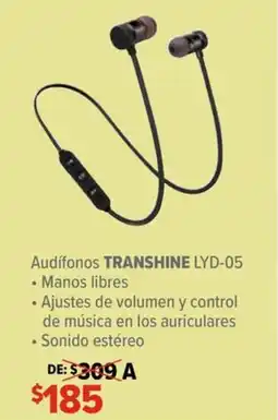 Soriana Híper TRANSHINE Audífonos oferta