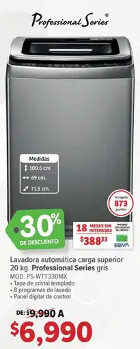 Soriana Híper Professional Series Lavadora Automática oferta