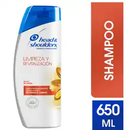 Farmacias YZA Head & Shoulders Shampoo Argan 650Ml oferta