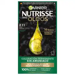 Farmacias YZA Garnier Nutrisse Oleos Negro Plat 2 1Pz oferta