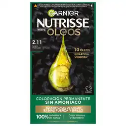 Farmacias YZA Garnier Nutrisse Oleos Negro Plat 2 1Pz oferta