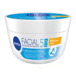 Farmacias YZA NIVEA Crema Facial Hidratante 5 En 1 Cuidado Nutritivo 200 ml oferta