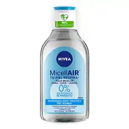 Farmacias YZA NIVEA Agua Micelar Desmaquillante Refrescante para Todo Tipo De Piel, 400 ml oferta