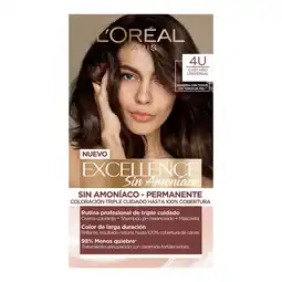 Farmacias YZA Loreal Excellence Sin Amon Nudes 4U 1Pz oferta