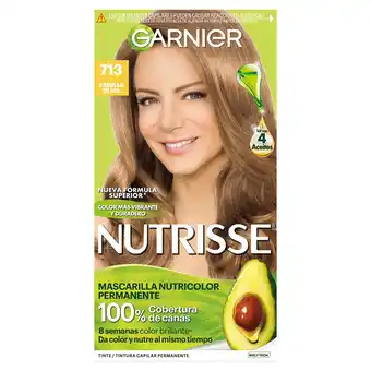 Farmacias YZA Tinte Nutrisse Vainilla Silvia #713 oferta