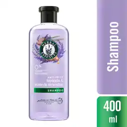 Farmacias YZA Herbal Essences Sh Antfrizz Lavan 400Ml oferta
