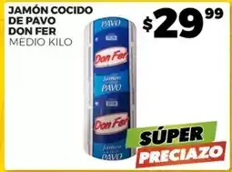 Merco Jamón cocido de pavo oferta