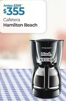 Chedraui Cafetera Hamilton Beach oferta